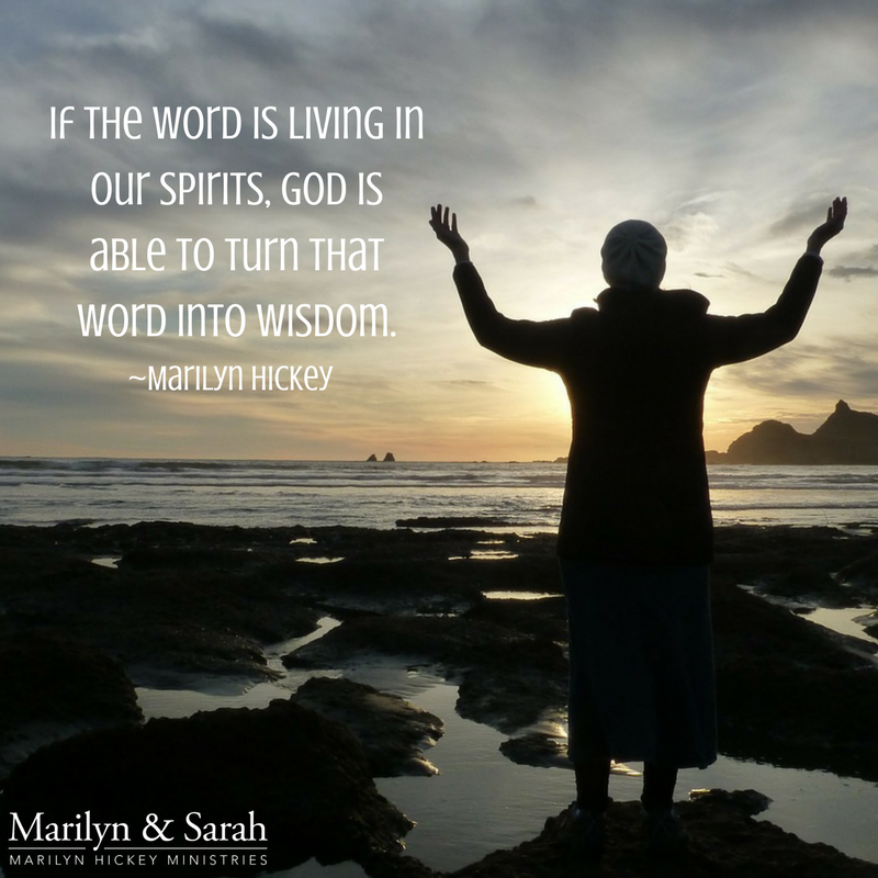 God is able to turn that Word into wisdom